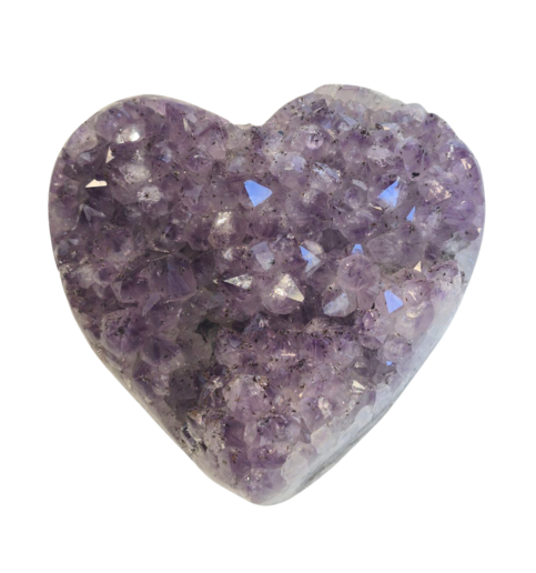 Amethyst Heart 5.8lbs 6x6x3.5"  2559