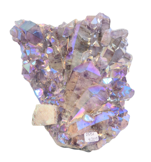 Amethyst Blush Aura Cluster 4.2lbs 9x2x8"  2551