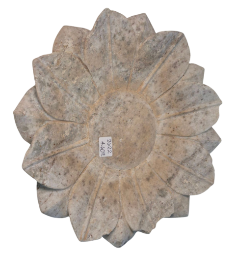 Stone Flower Bowl 10"x10"x2"  2622