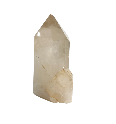 Clear Quartz Point 3.4lbs 4"x3"x6.5"  2649
