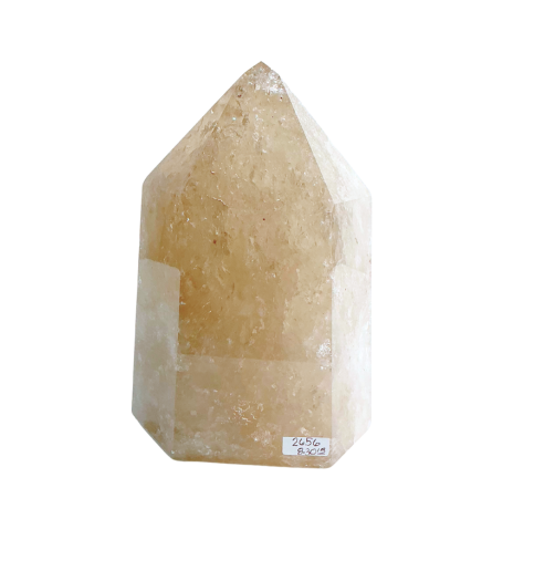 Clear Quartz Point 8.3lbs 5"x4.5"x7.75" 2656