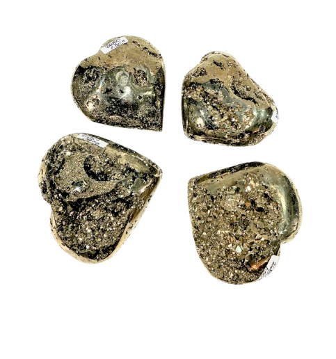 Pyrite Heart .5lb 2681
