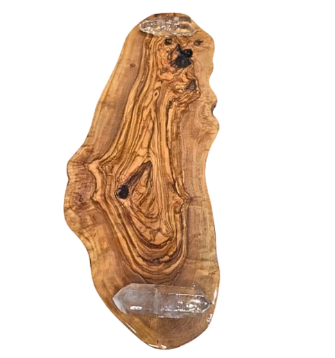 Custom Crystal Tray 25"x9"  1522