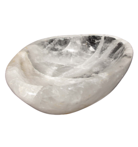 Assorted Clear Quartz Bowls LRG 2632