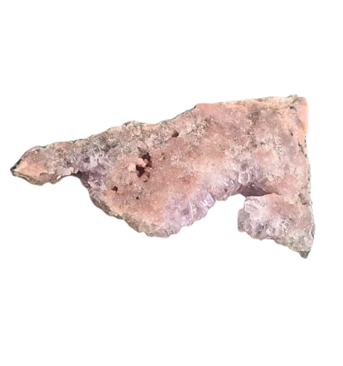 Pink Amethyst Slab 1lb 7x4x1"  2241