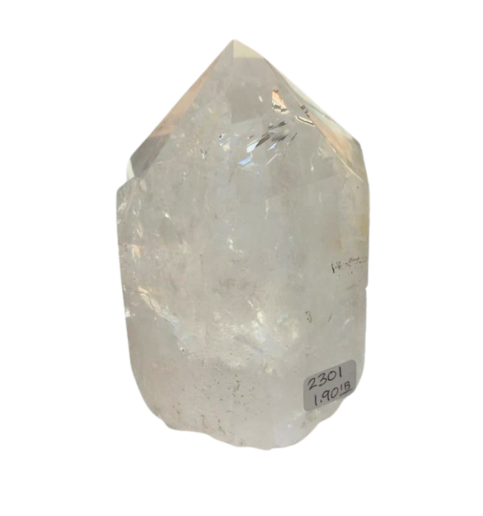 Clear Quartz Point 1.9lbs 3x2x5"  2301