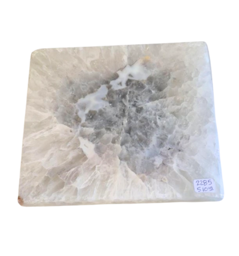 Amethyst Polished Tray 8x7x1" 2285