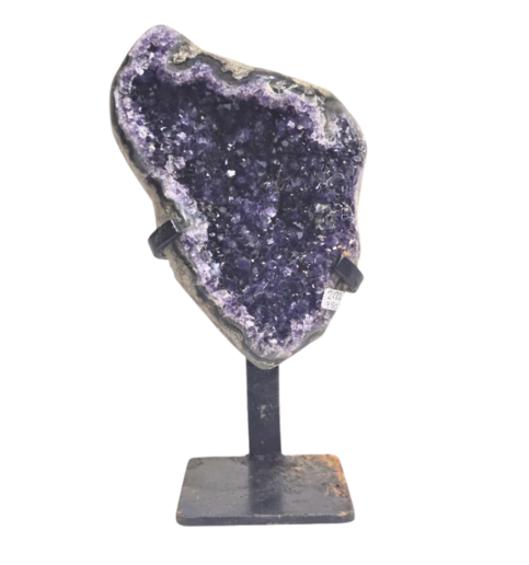 Polished Amethyst on Stand 2122