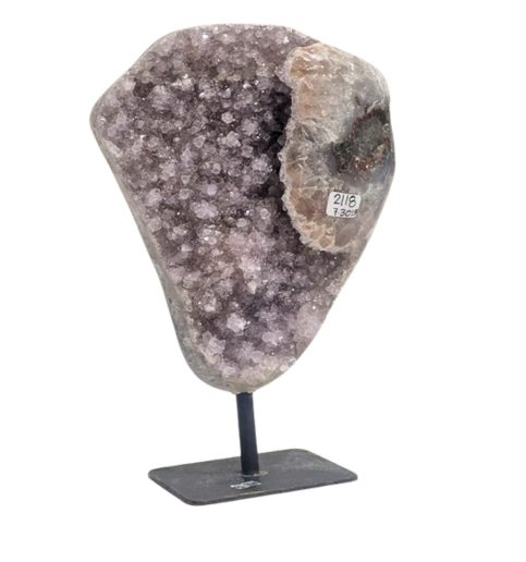 Polished Amethyst on Stand 2118