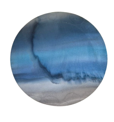 Hand Painted Moon 12x2  2273