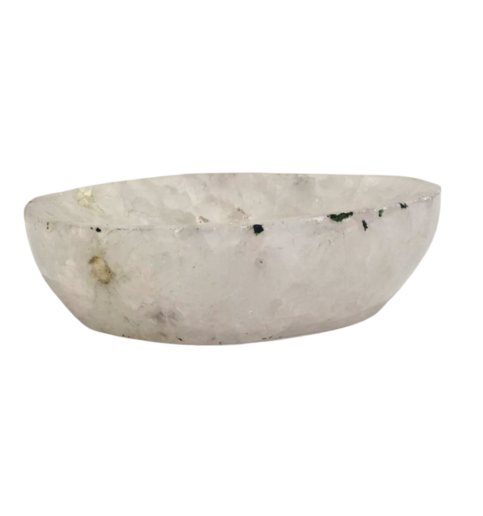 Polished White Amethyst Bowl 2142