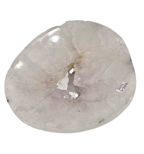 Polished White Amethyst Bowl 2141