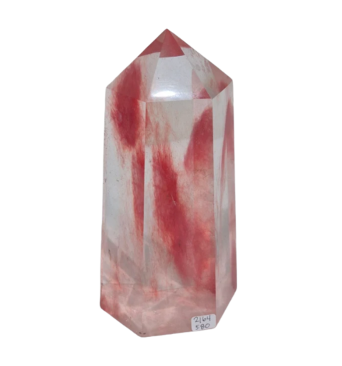 Cherry Quartz Point 5.8lbs 4.5x3.5x9" 2164