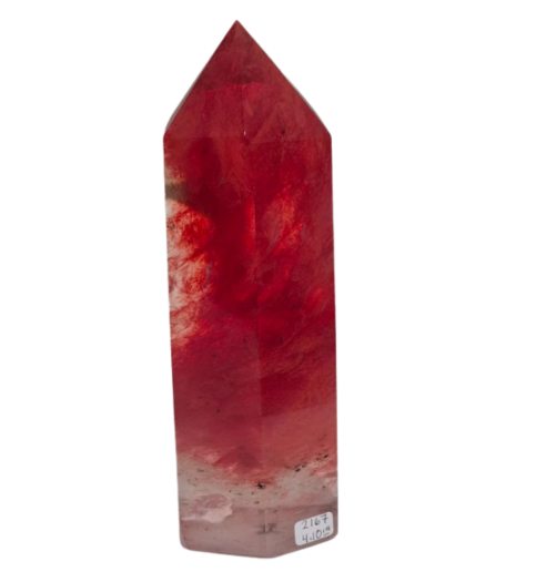 Cherry Quartz Points 4.1lb  3.25x3x9" 2167