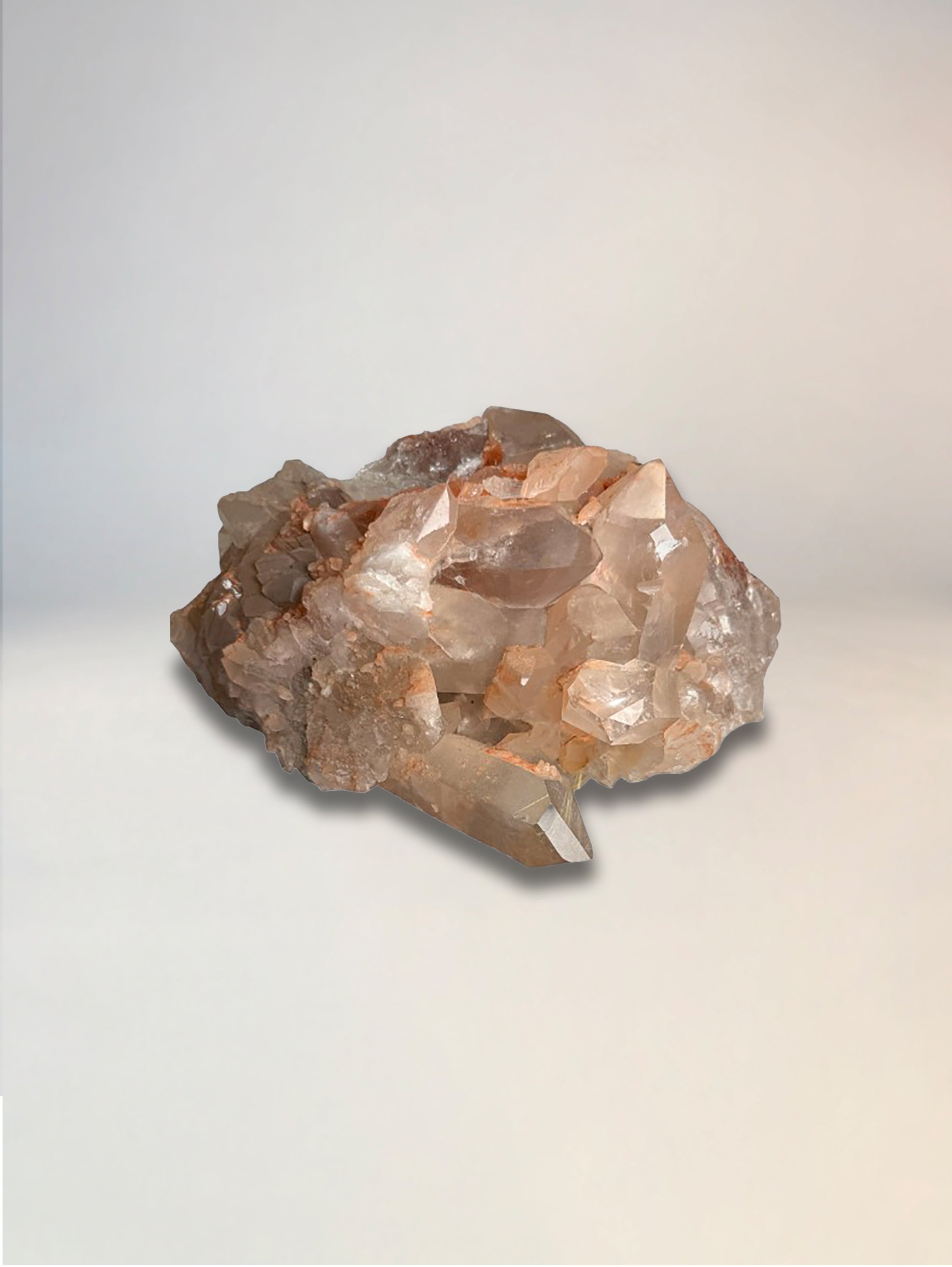 Blush Quartz Clusters