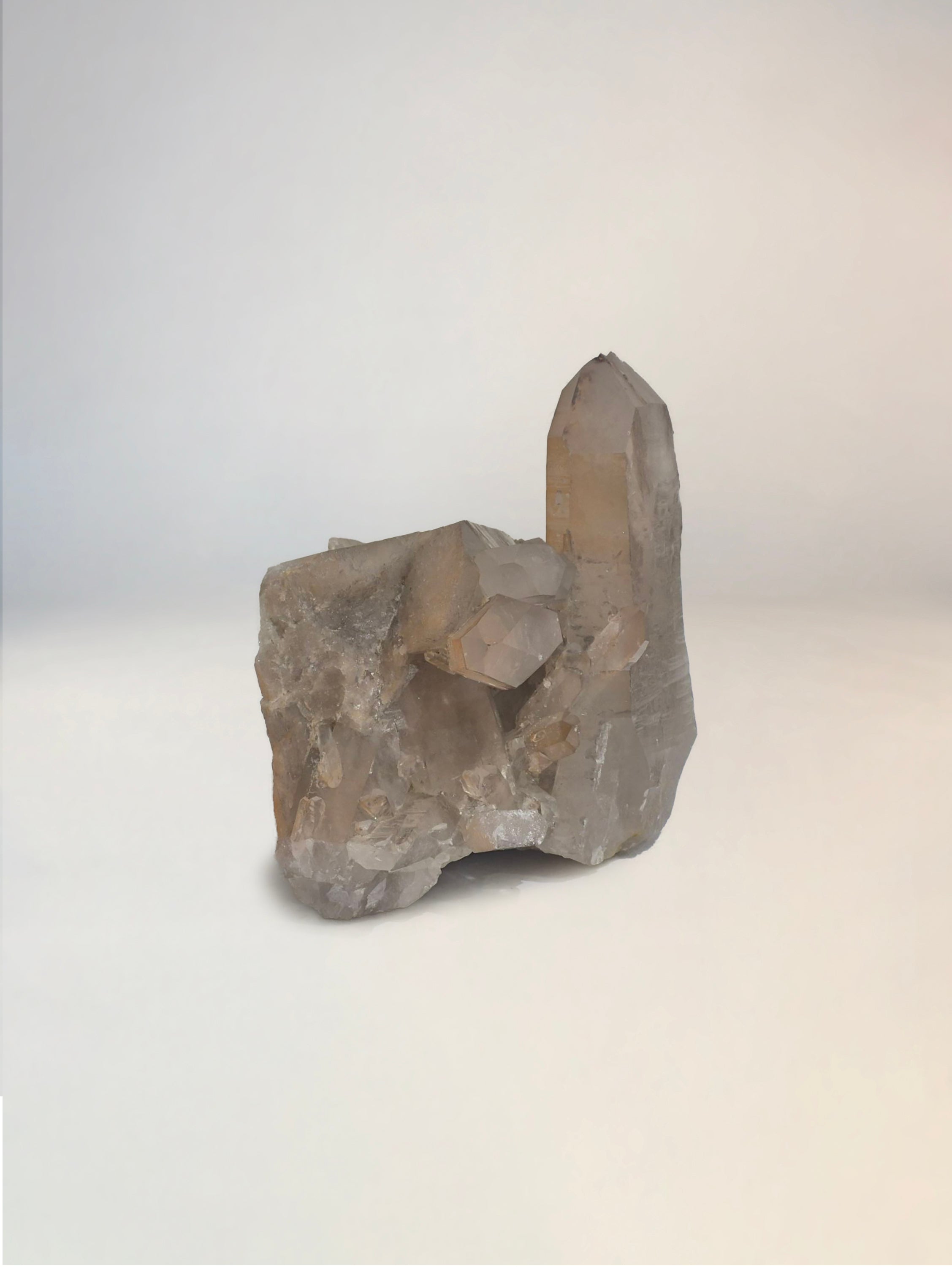Blush Quartz Clusters