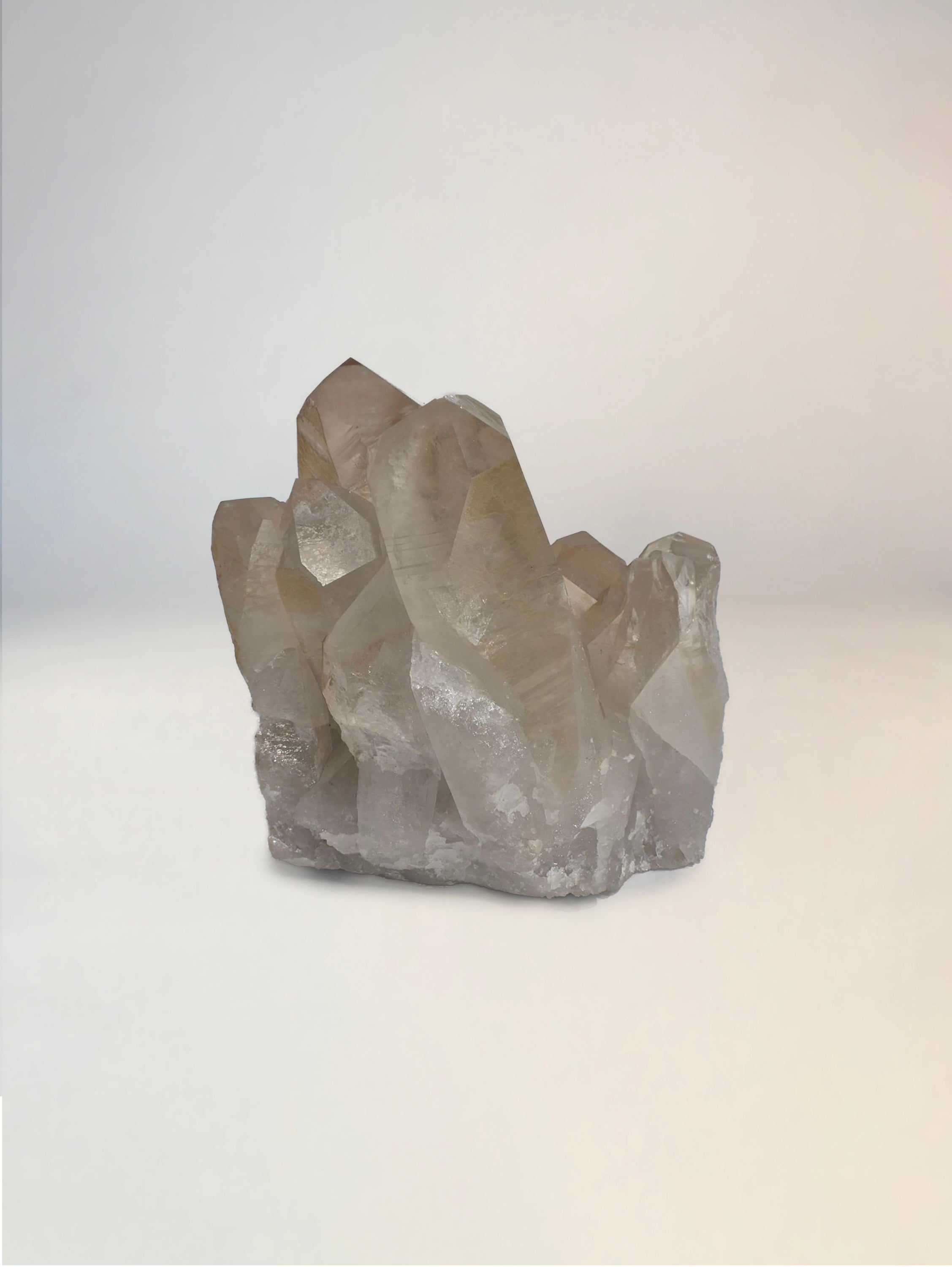 Blush Quartz Clusters