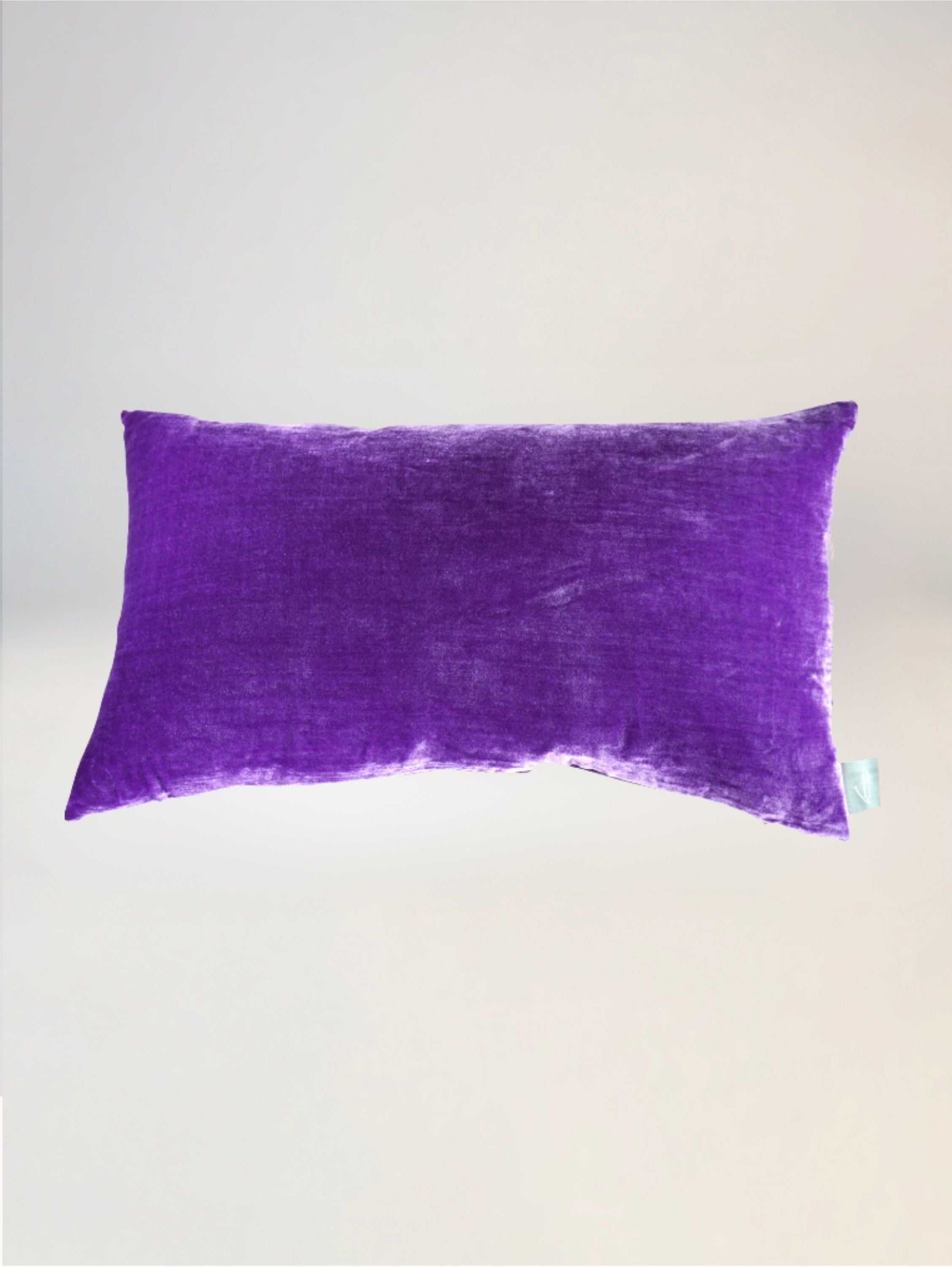 Solid Silk Velvet Pillows *Gift w/ Purchase Worry Stone