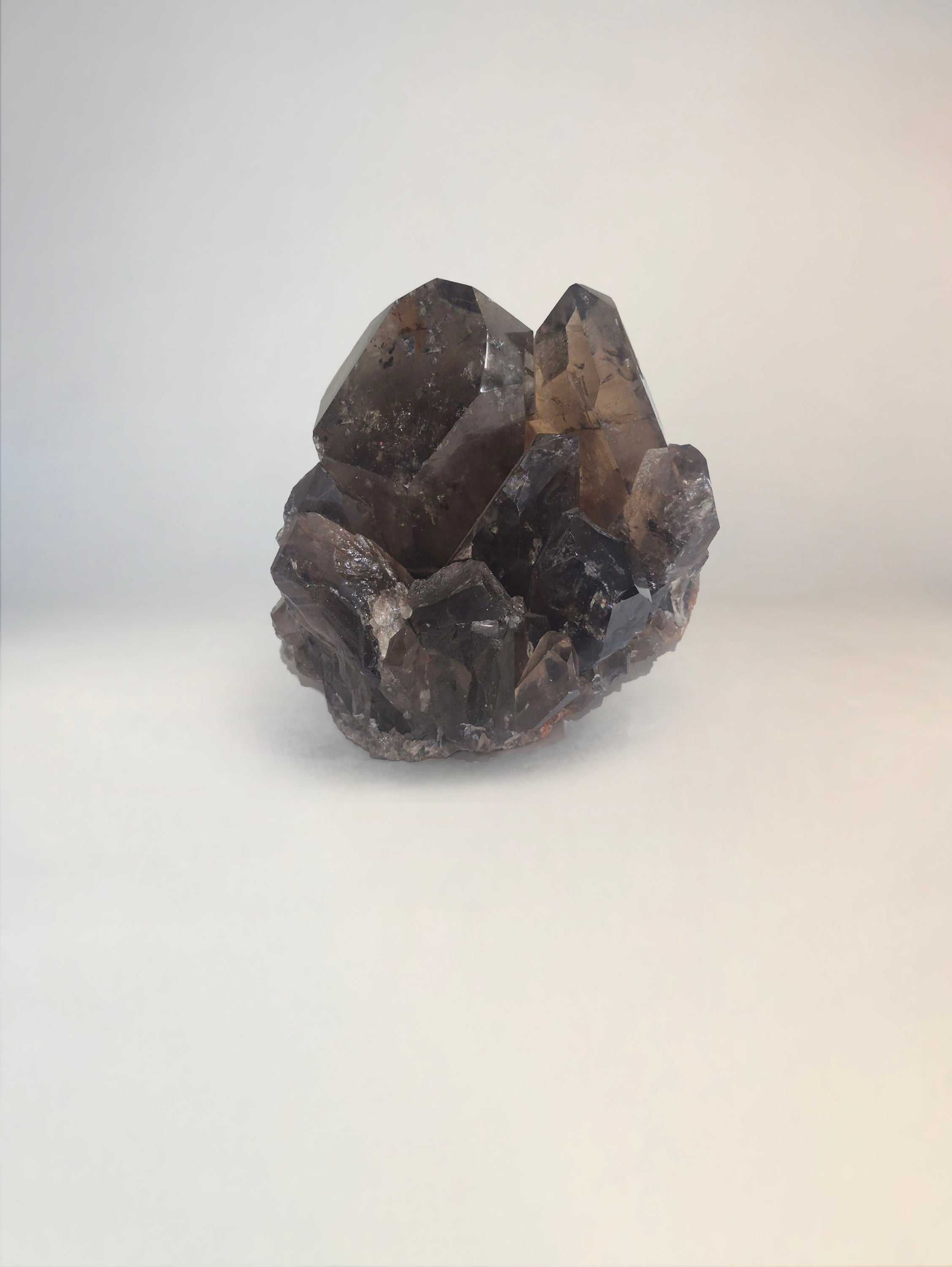 Black Smoky Quartz Clusters