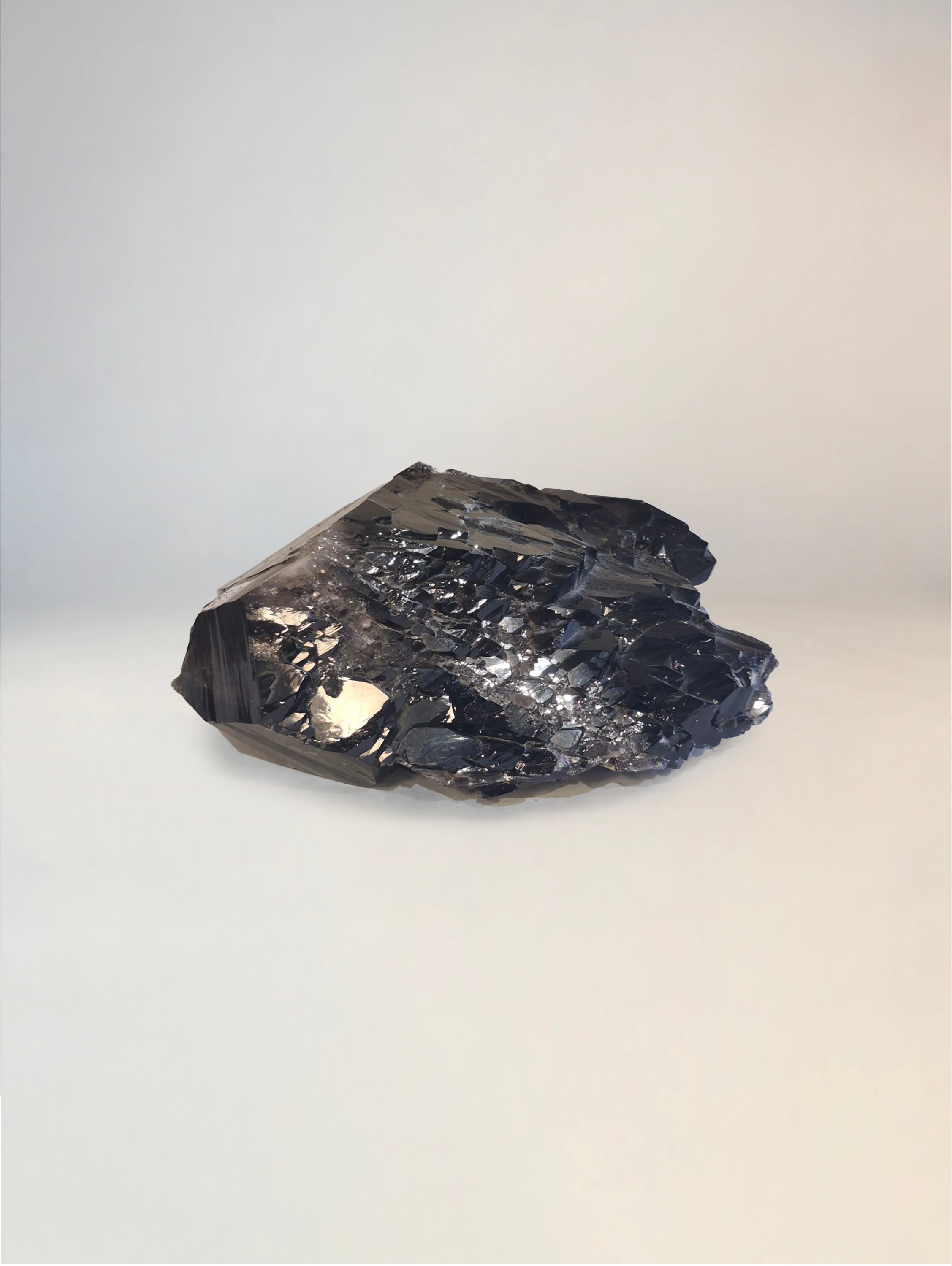 Black Smoky Quartz Clusters