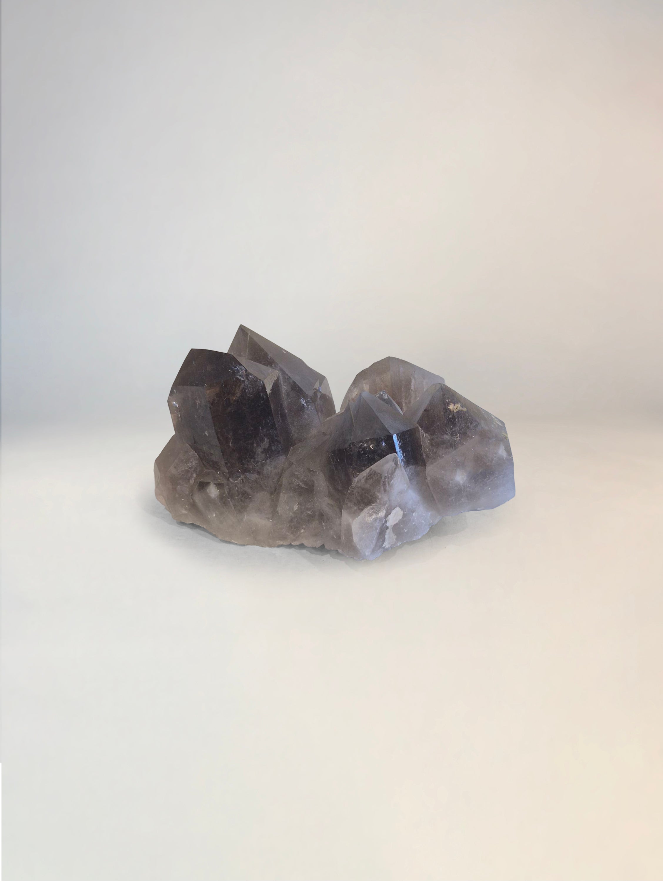 Black Smoky Quartz Clusters