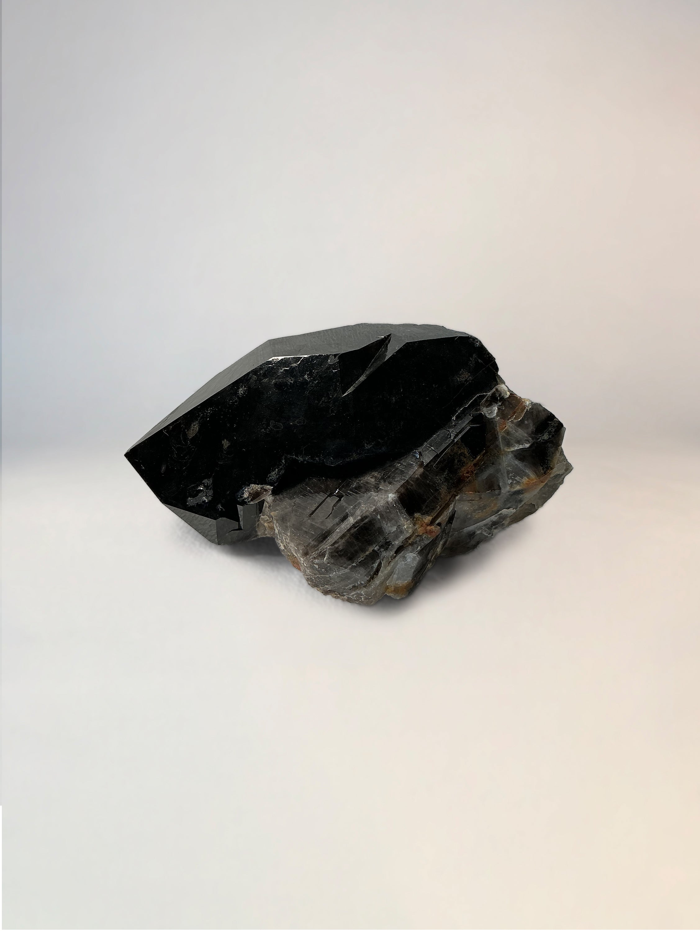 Black Smoky Quartz Clusters