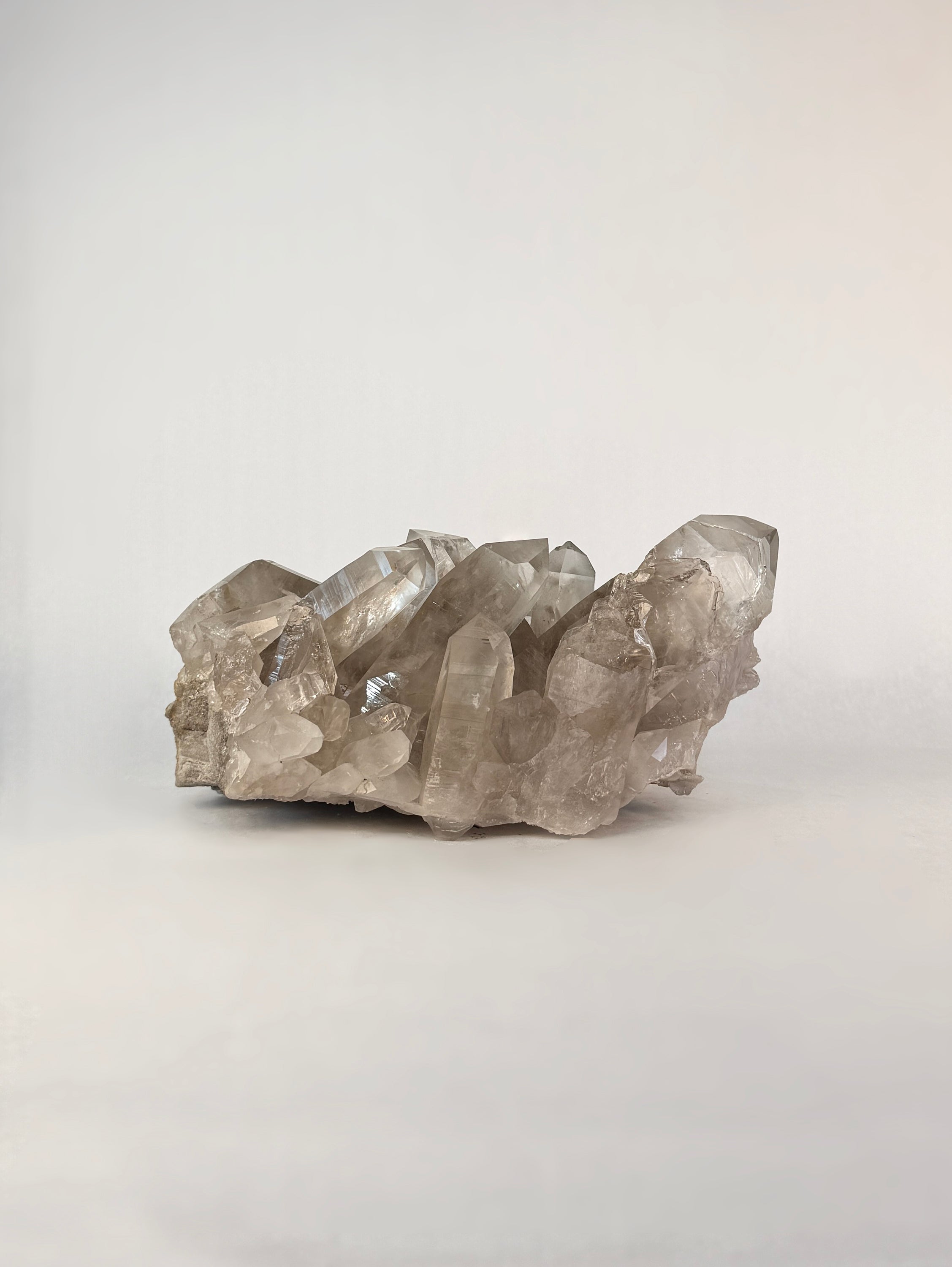 Taupe Quartz Clusters