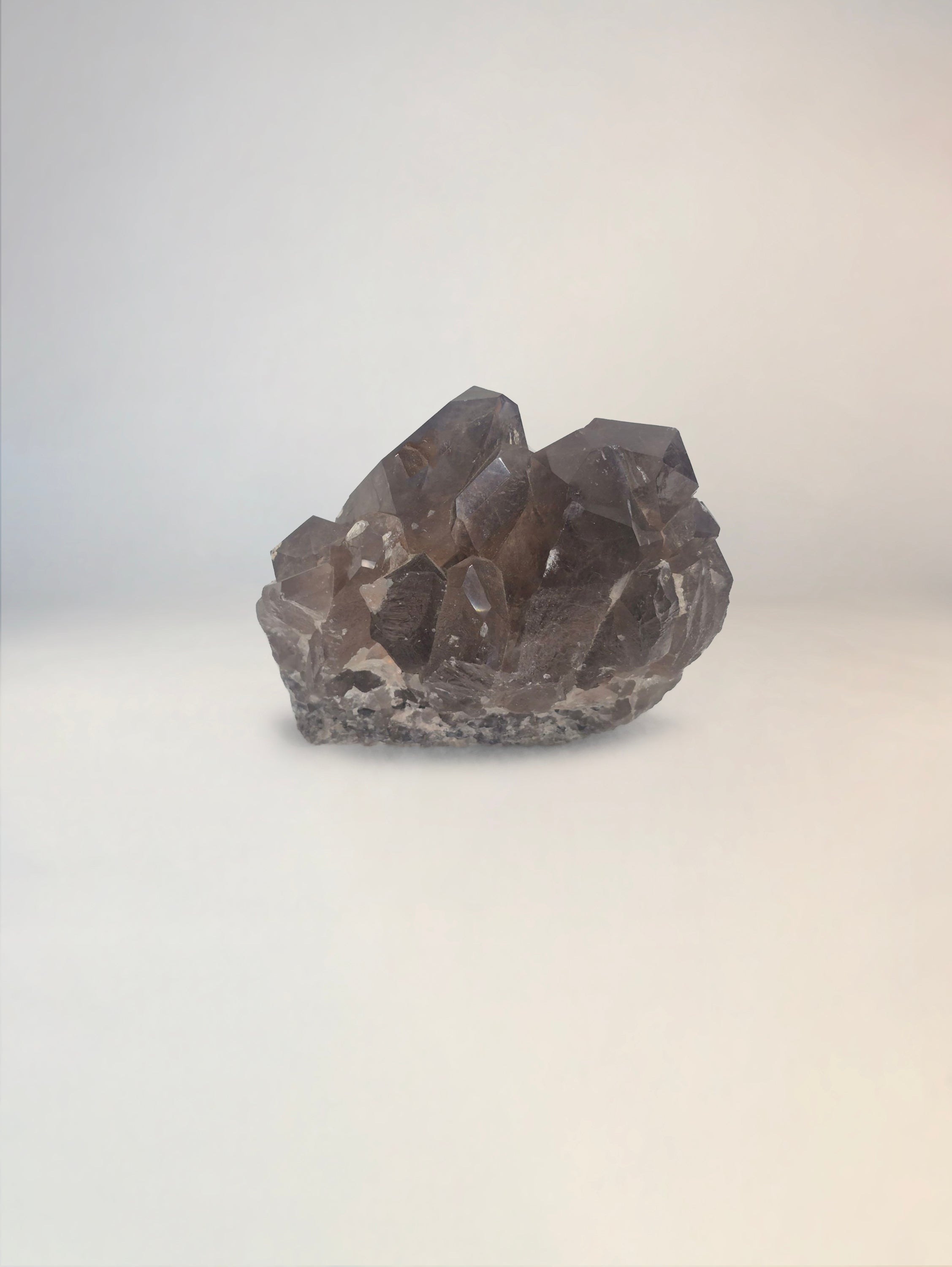 Taupe Quartz Clusters