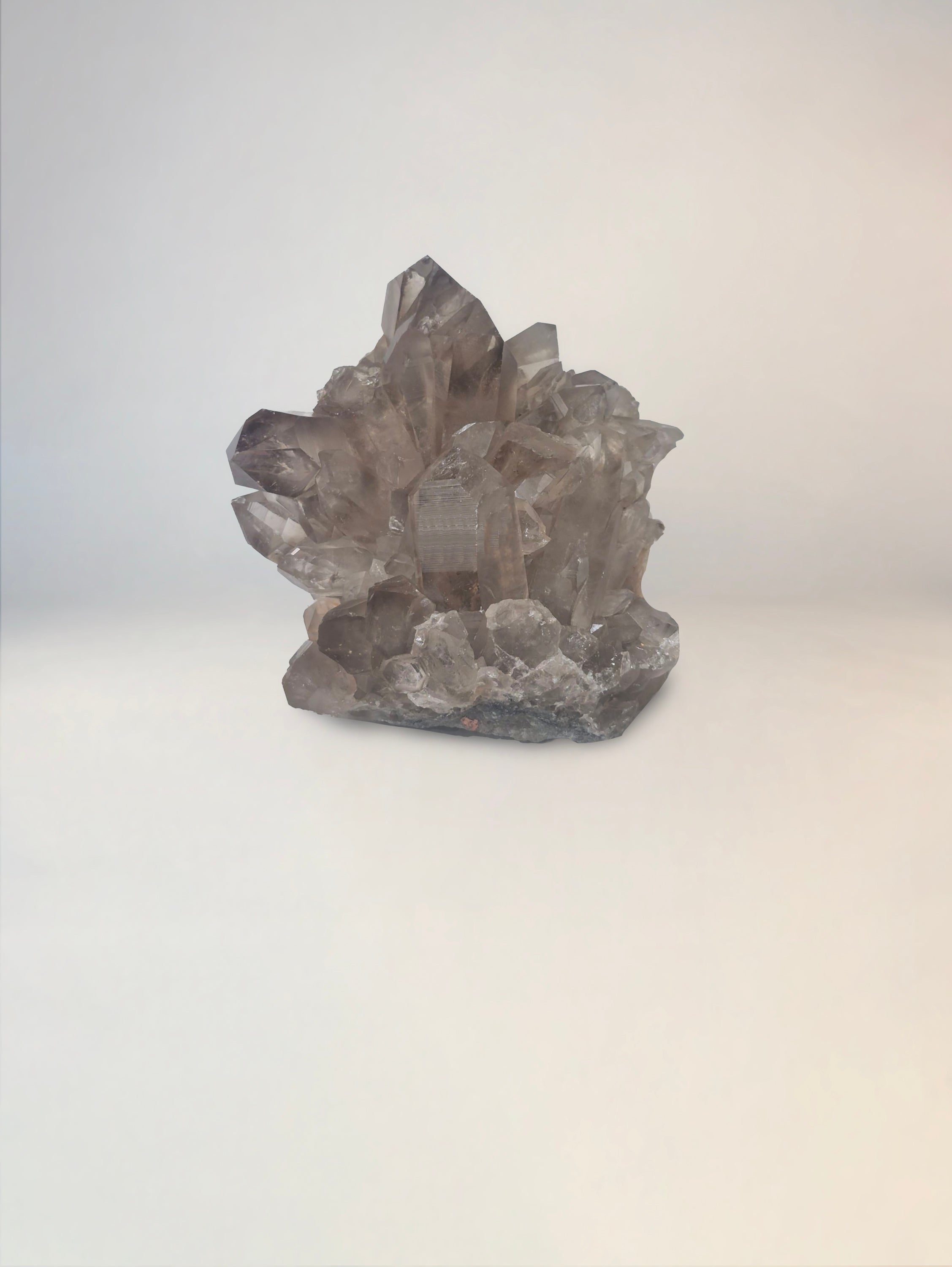 Taupe Quartz Clusters