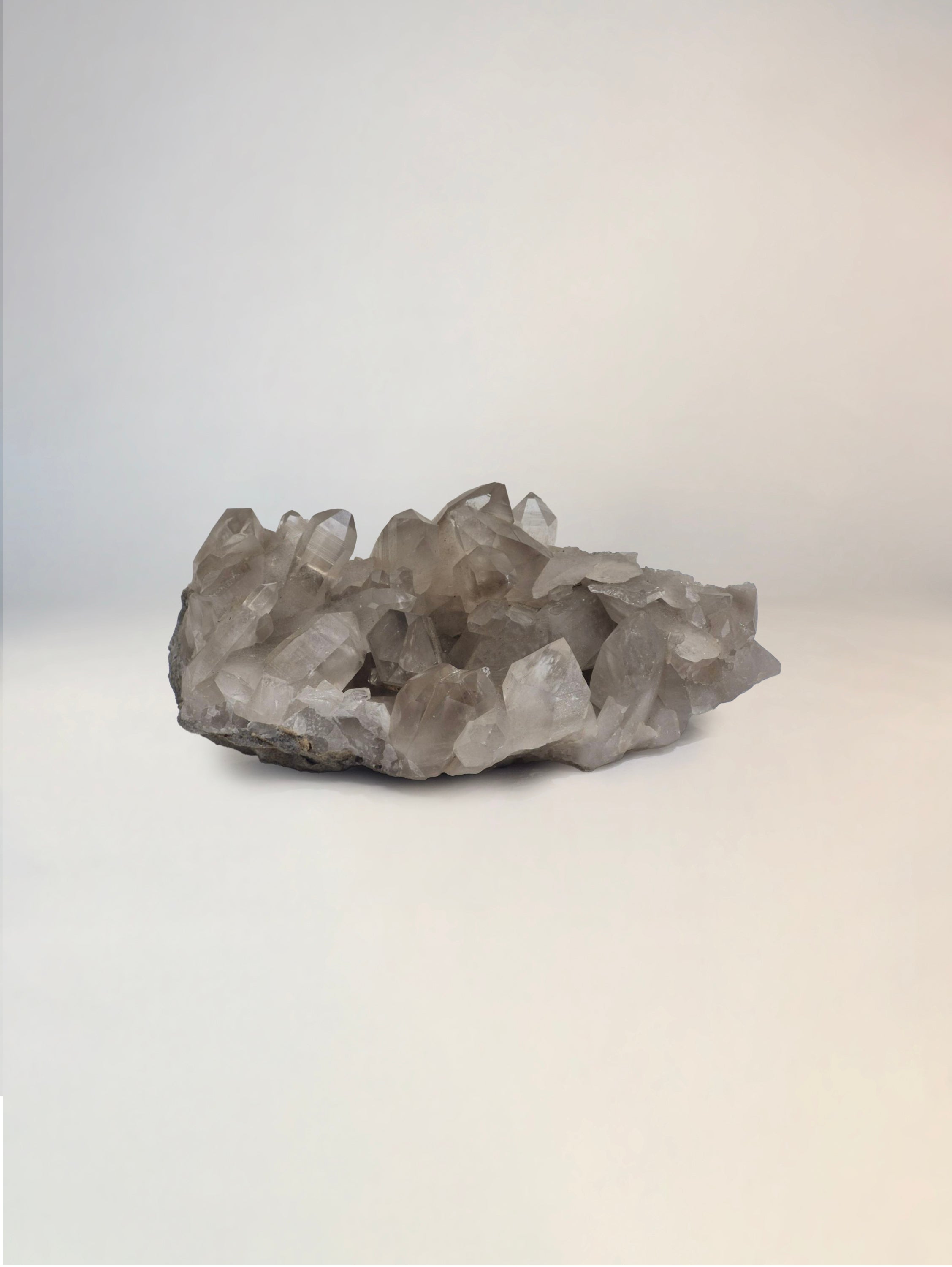 Taupe Quartz Clusters