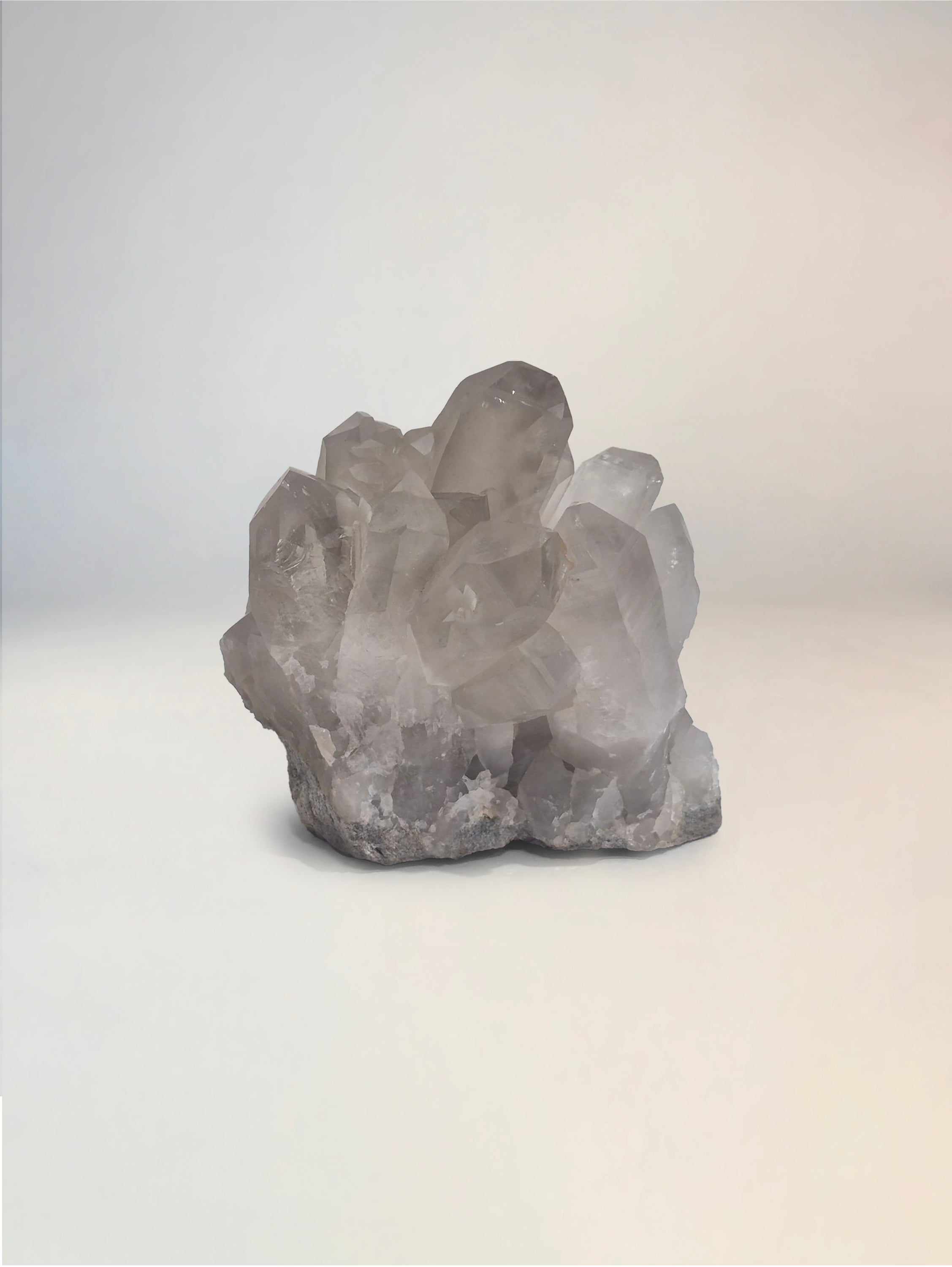 Taupe Quartz Clusters