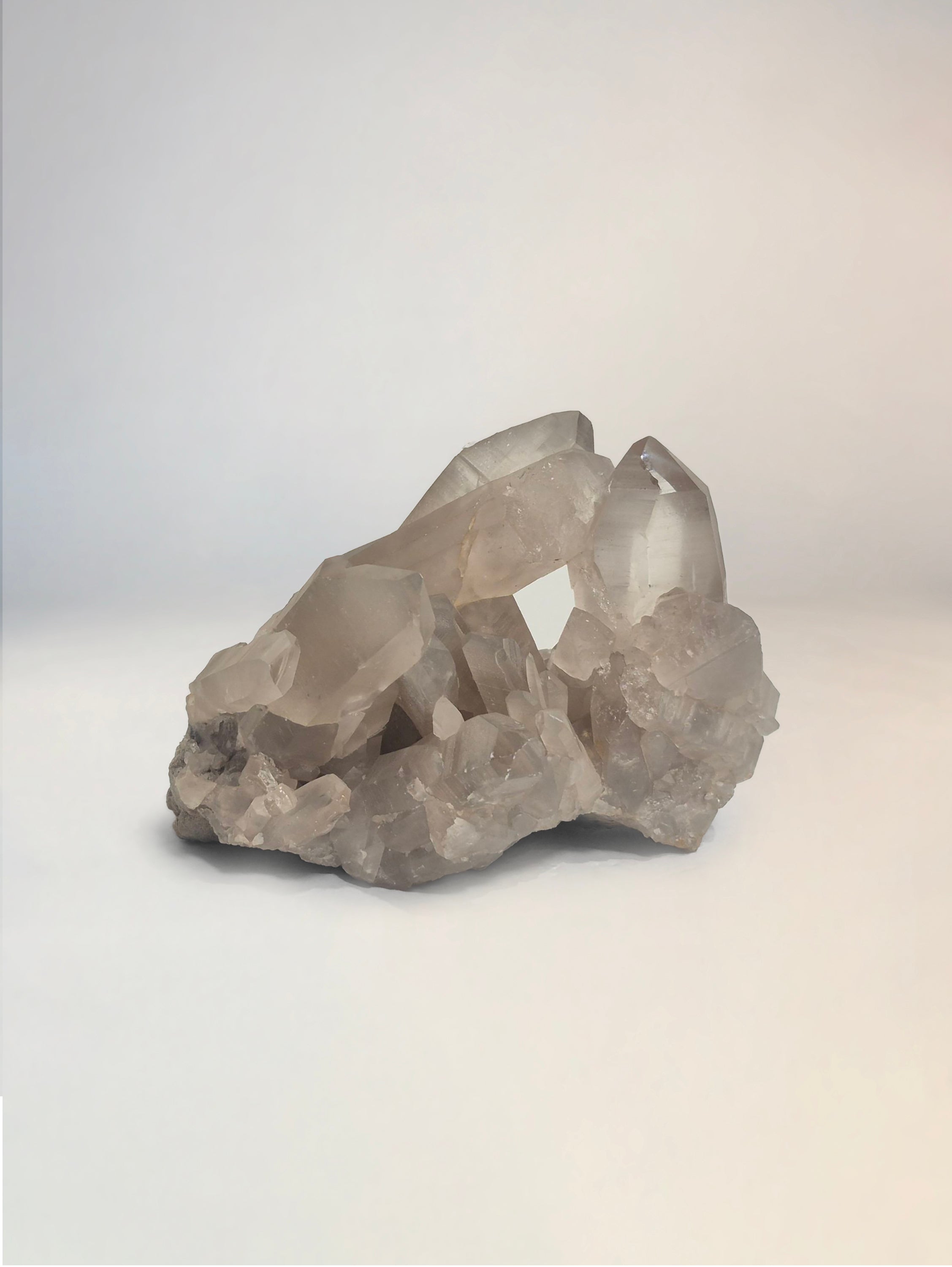 Taupe Quartz Clusters