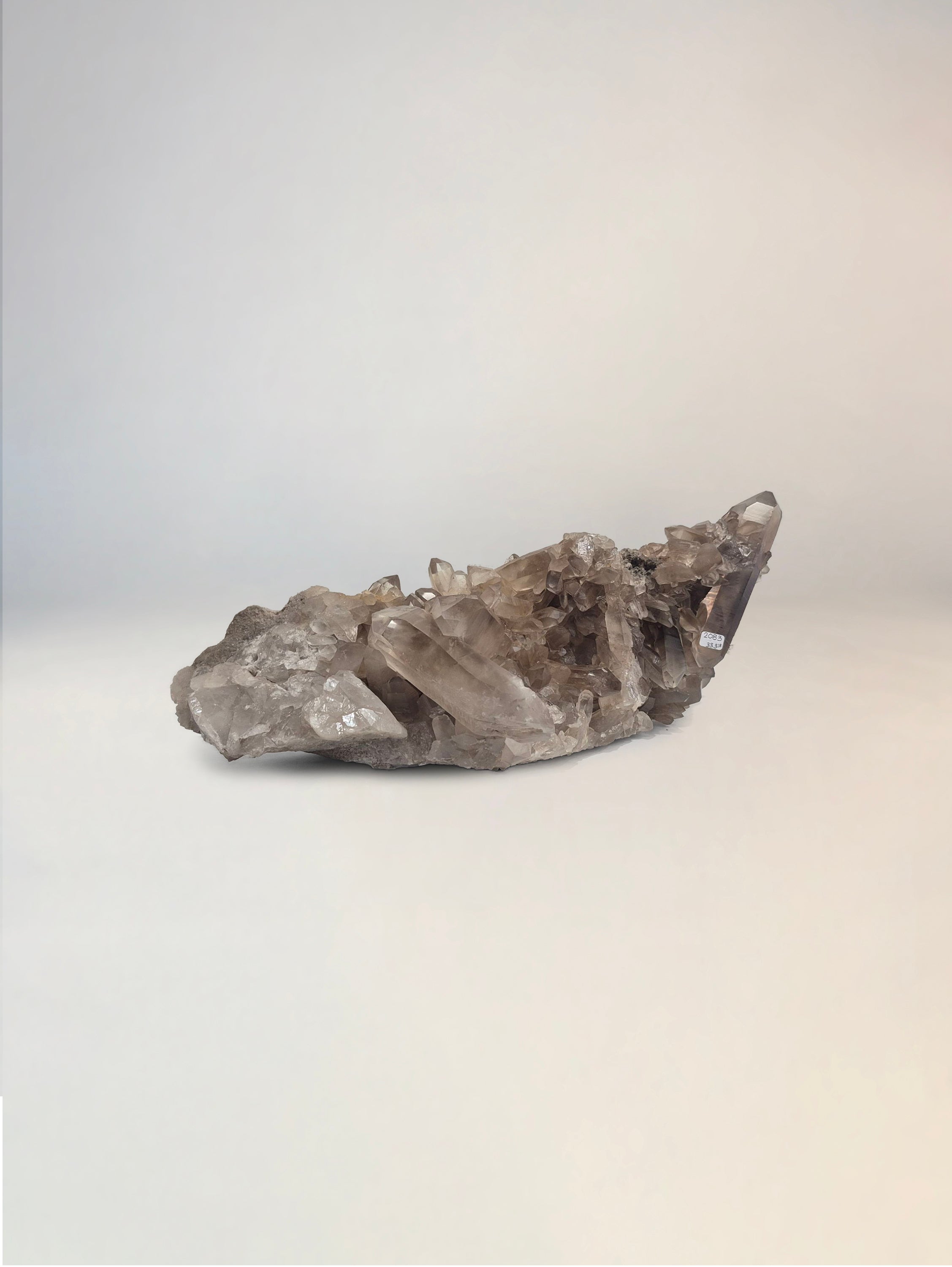Taupe Quartz Clusters