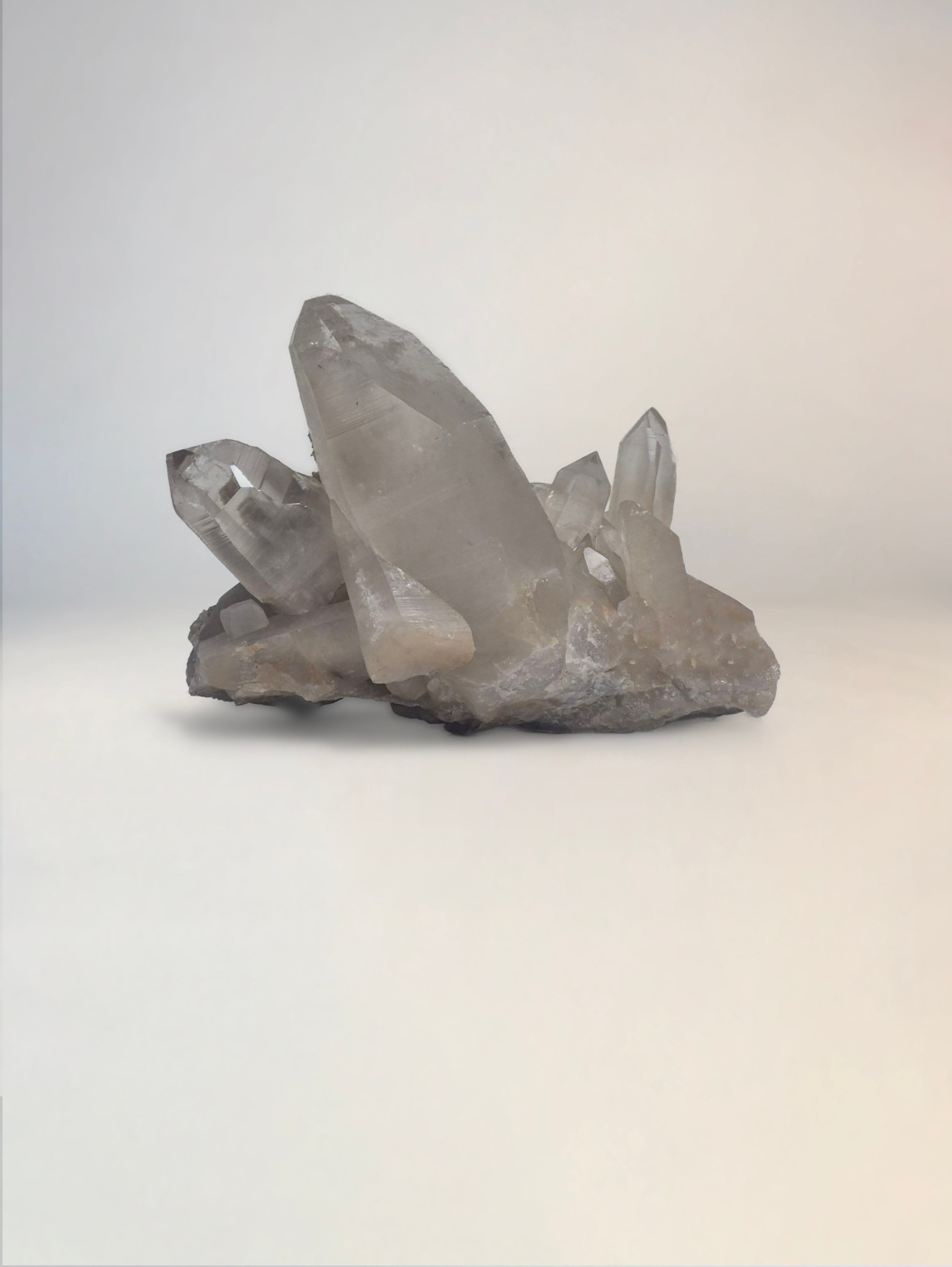 Taupe Quartz Clusters
