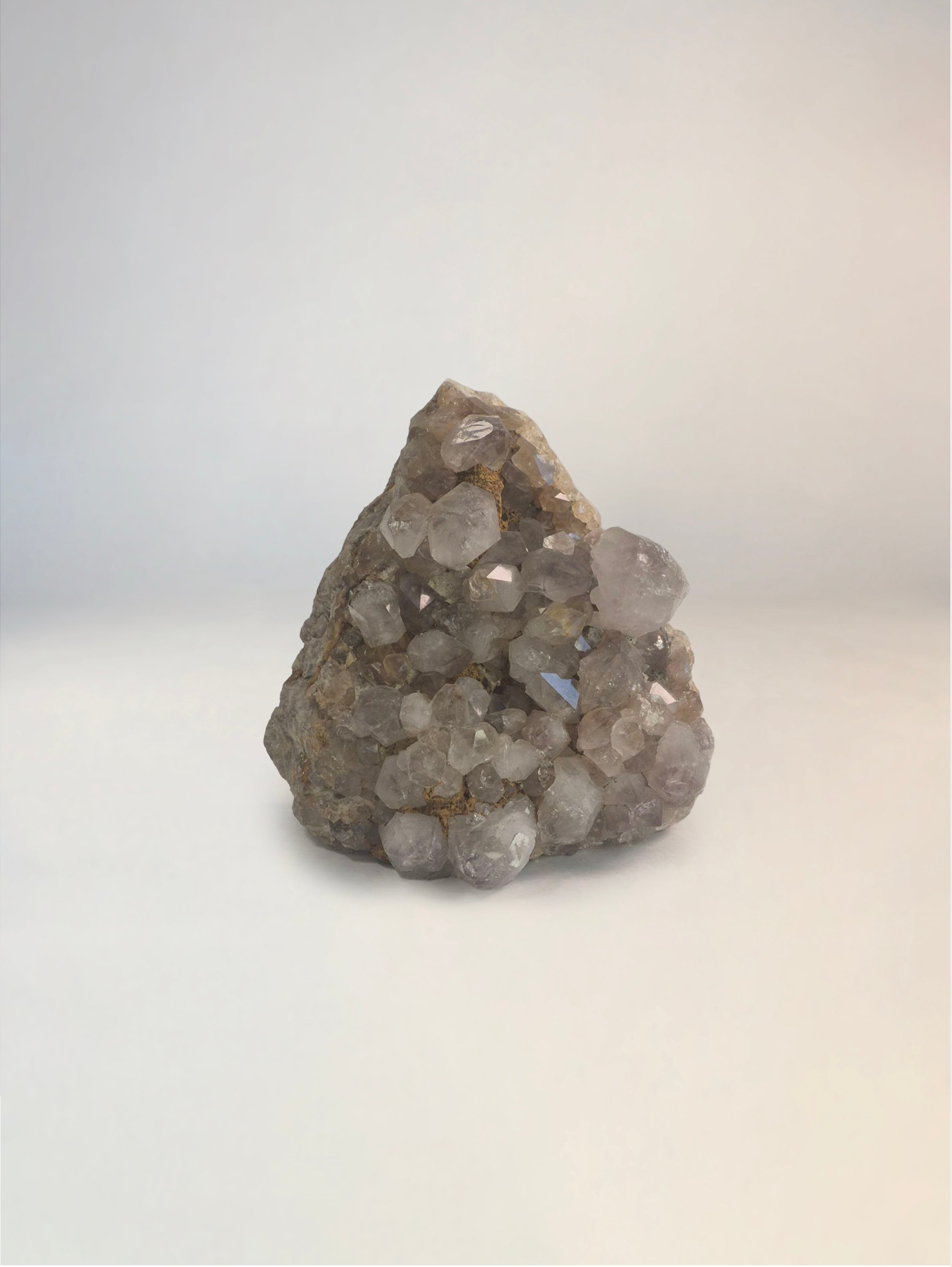 Taupe Quartz Clusters