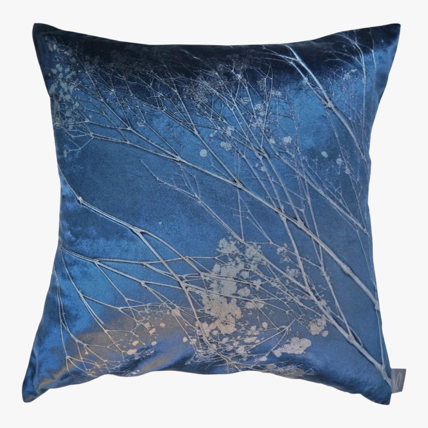 Navy velvet pillows hotsell