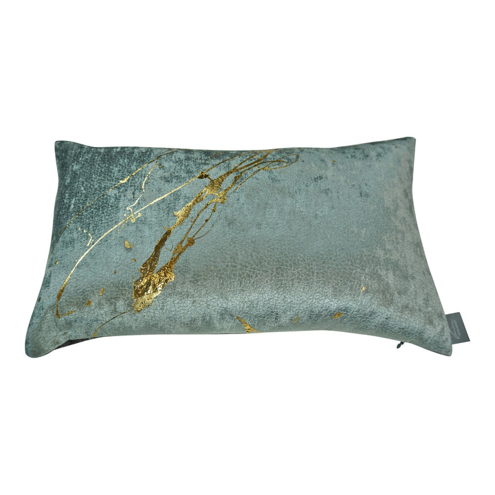 Croc Velvet Grey Constellation Gold