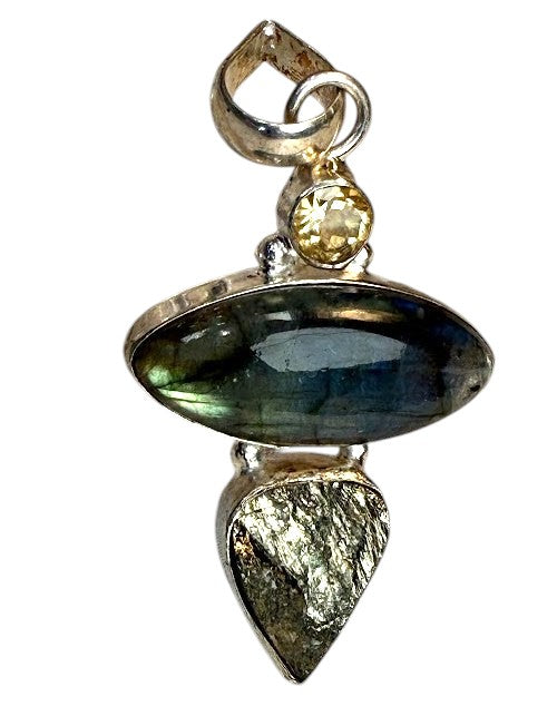 Sacred Sparkle Crystal Pendant 714