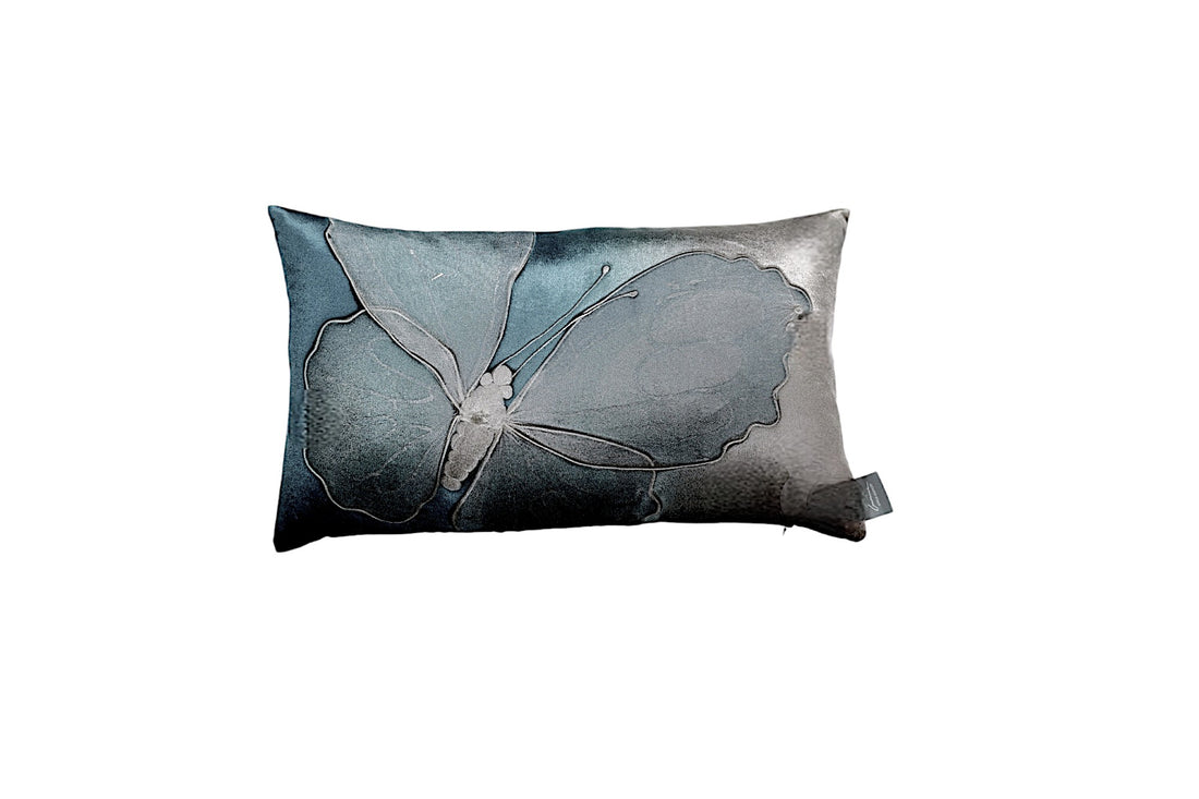 Monarch Ombre Twilight on Cobble Signature Velvet Pillows