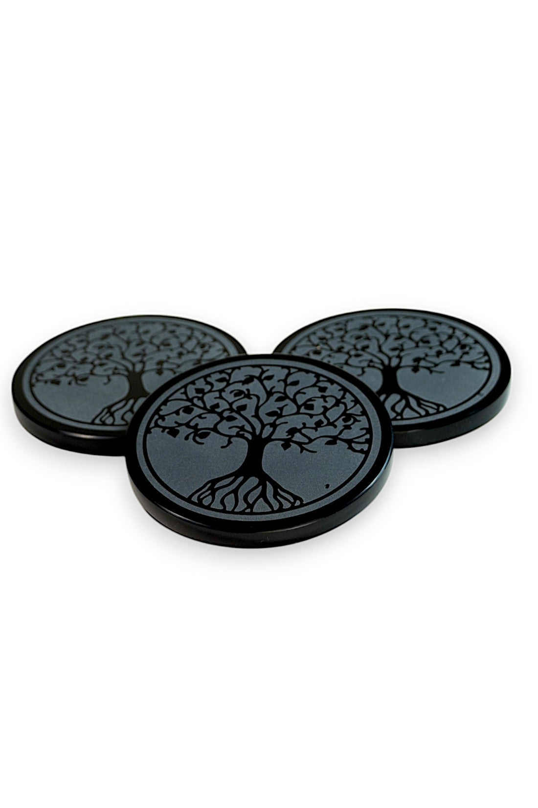 Pair of Tree of Life Coasters: Gift With Purchase