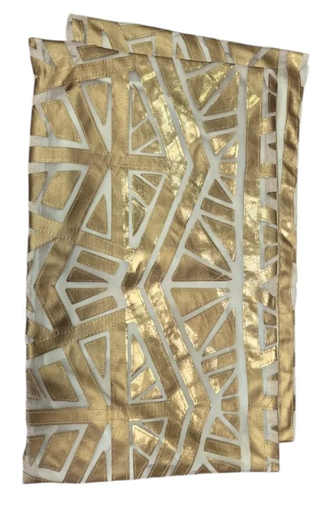 Trance Gold 12x20 Pillow Cover Only 1956