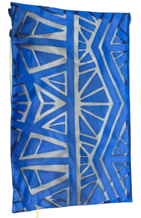 Trance Blue 12x20 Pillow Cover Only 1958