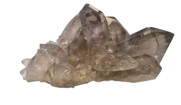 Clear Quartz Smoky Cluster 8.7lbs  11"x6"x6"  1656