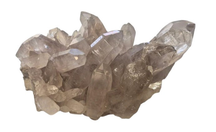Clear Quartz Smoky Cluster 6.4lbs  9"x6"x4"  1657