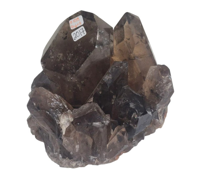 Smoky Quartz Cluster 14.1lbs 2017
