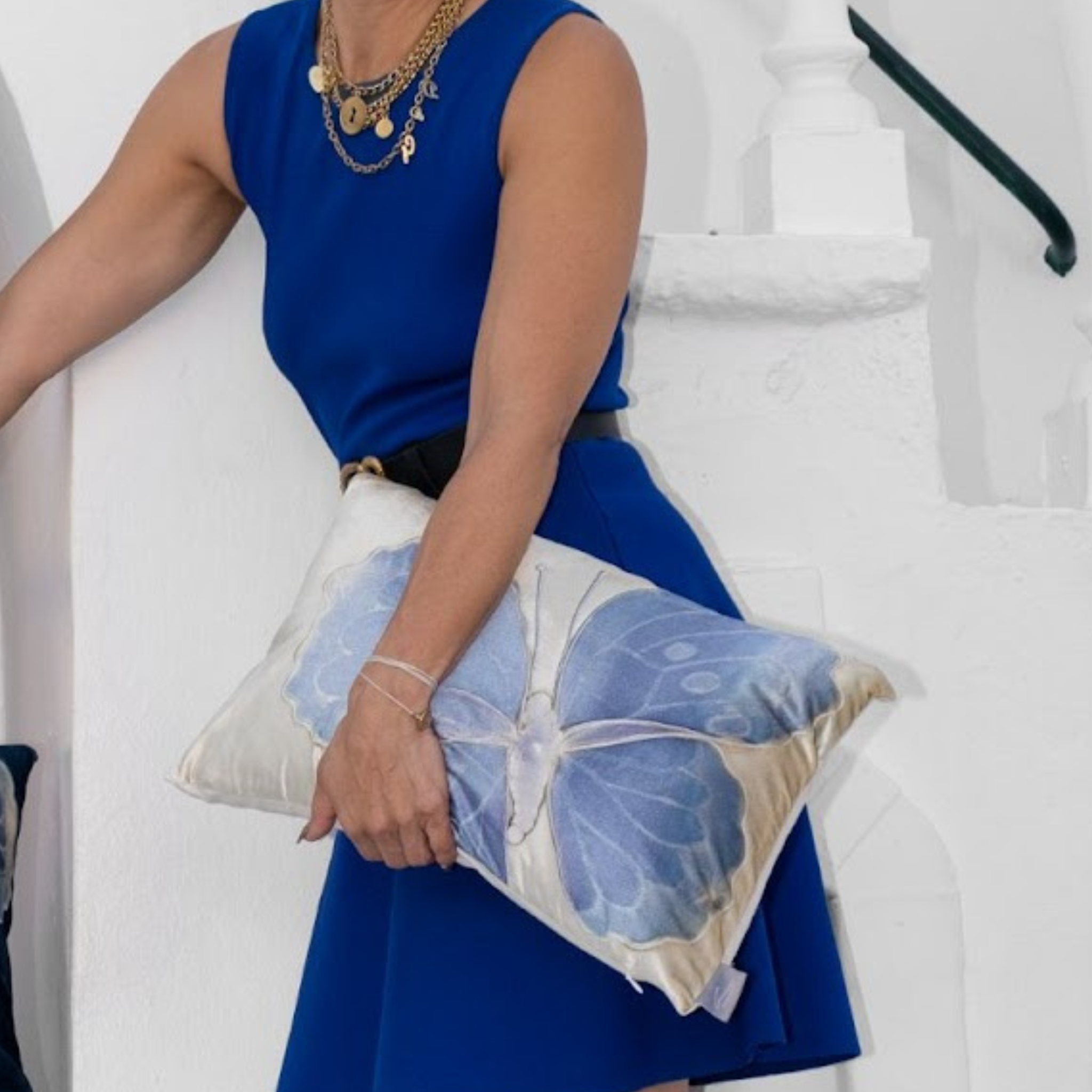 Twilight  Monarch Ivoire Signature Velvet Pillows