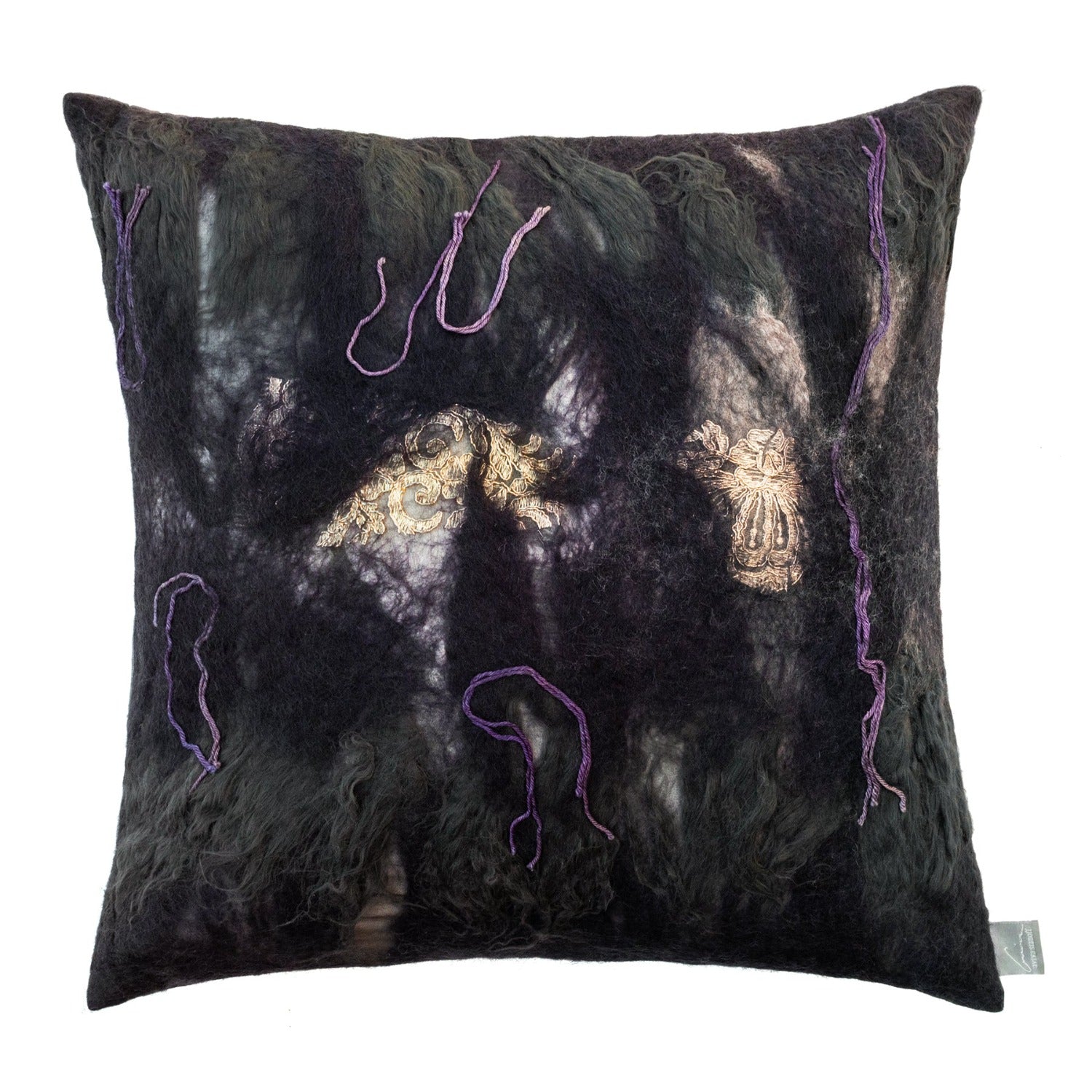 Amethyst Gold Alchemy Pillow