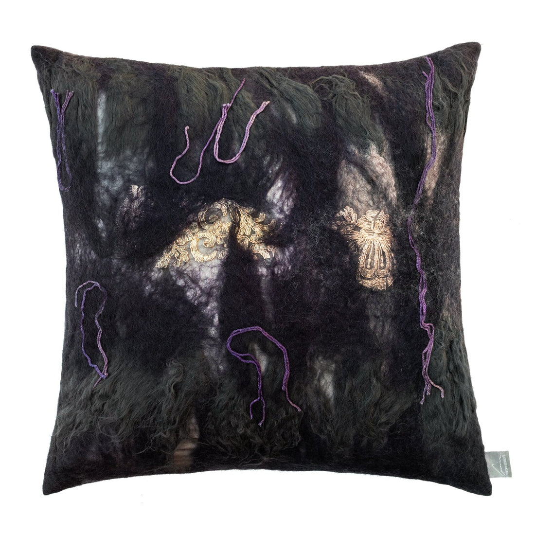 Amethyst Gold Alchemy Pillow