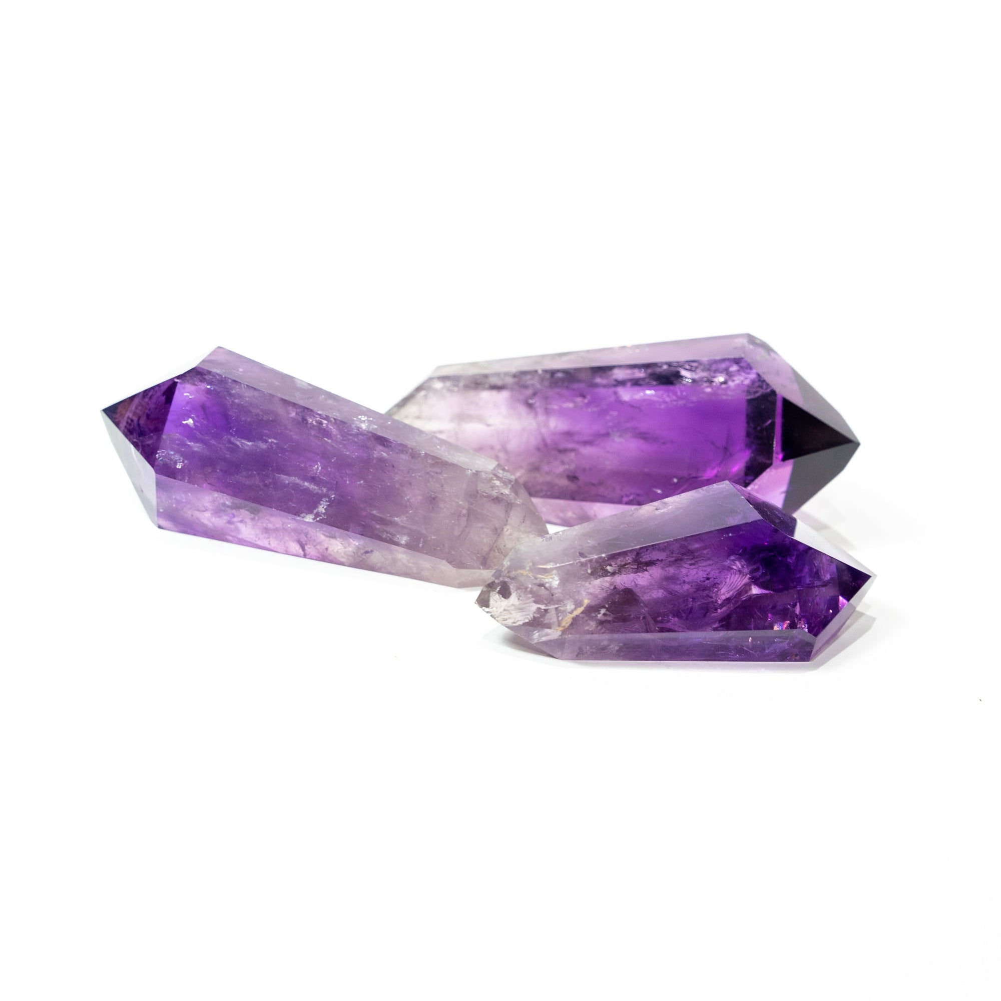 Amethyst  Double Terminated Point Polished