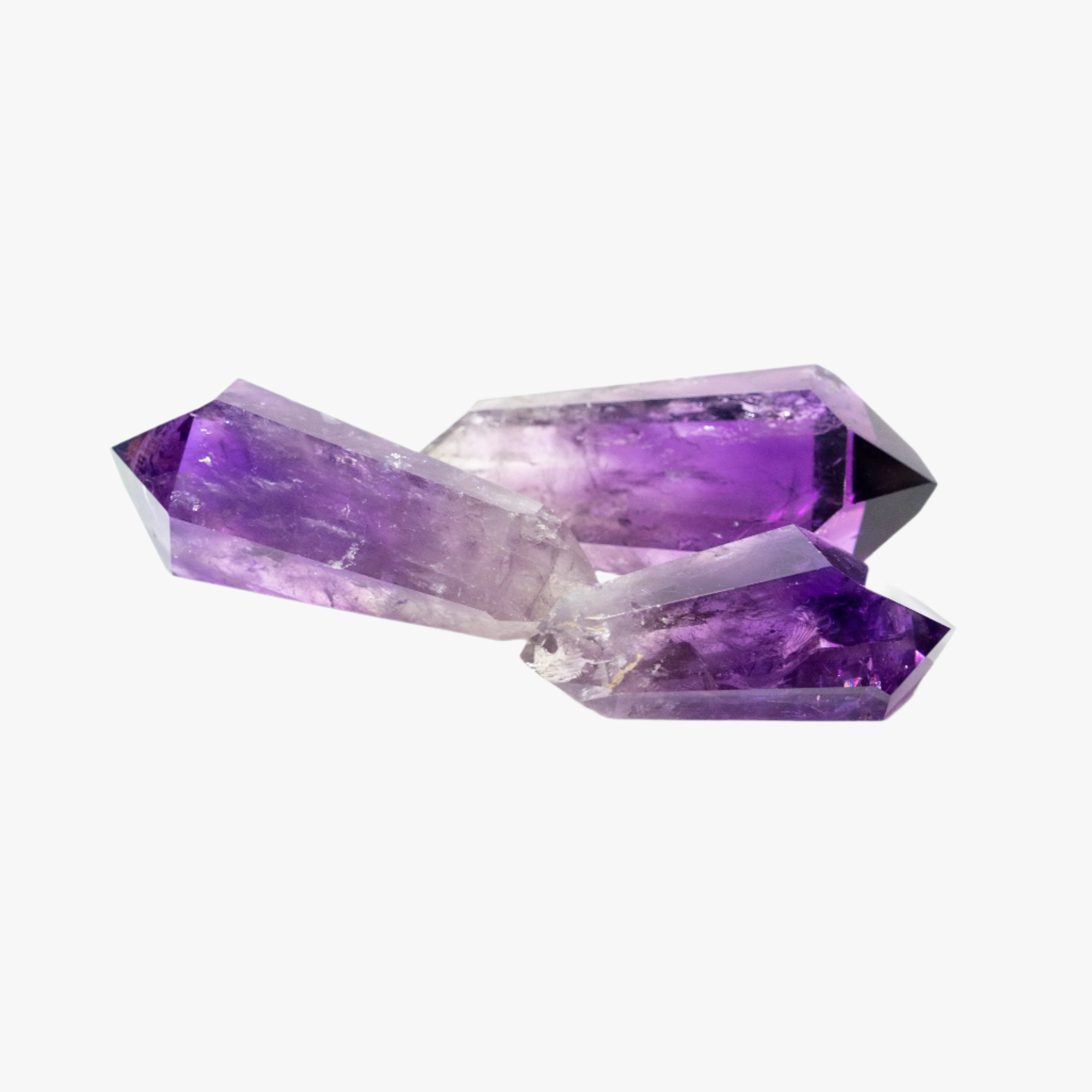 Amethyst Double Terminated Point Polished